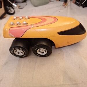 Vintage 1970’s Tonka WTO-760 Scorchers Moon Rover Pressed Steel Japan Orange
